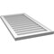 Ekena Millwork Vertical Surface Mount PVC Gable Vnt: Non-Functional, w/2"W x 1-1/2"H, Brickmould Frame, 20"W x 38"H GVPVE20X3802SN - alternate 4